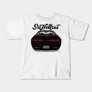 SRT HELLCAT Black Back Kids T-Shirt